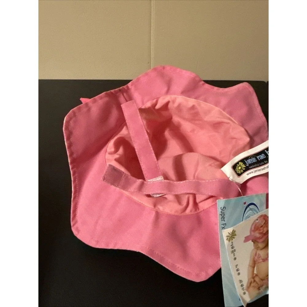 Jamie Rae 12 Month Baby Sun Hat With Straps. NWT Mark On Top